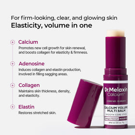 Dr.Melaxin Collagen Multi Balm Stick with ingredients list