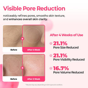 Dr.Melaxin Cyano Pink Spicule Serum displayed with skincare routine