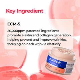 Dr.Melaxin Necksphalt Firming Cream texture close-up
