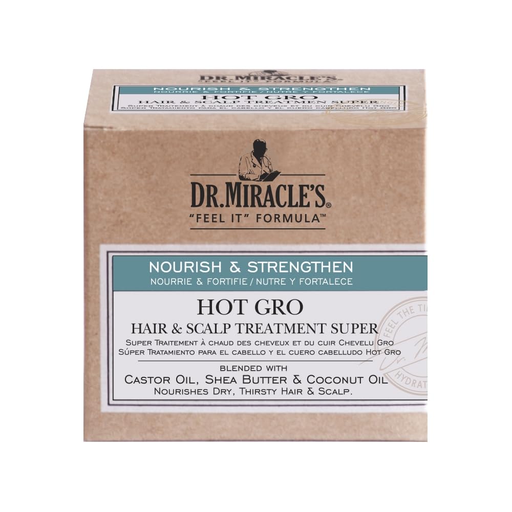 Dr. Miracle's Strengthen Hot Gro Hair/Scalp 4oz front view