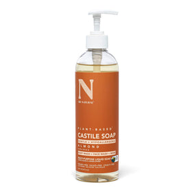 Dr. Natural Castile Liquid Soap Almond 16 oz front view