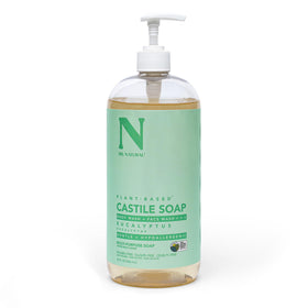 Dr. Natural Castile Liquid Soap Eucalyptus 32 oz front view
