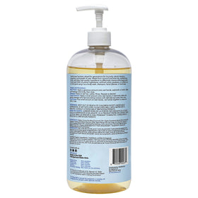 Dr. Natural Castile Liquid Soap Peppermint 32 oz in bathroom setting