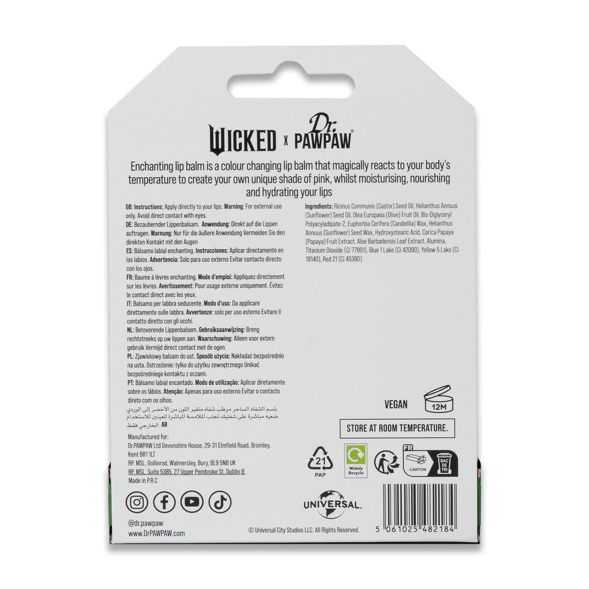 Dr. PawPaw Wicked Enchanting Lip Balm lifestyle scene