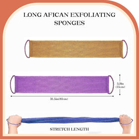 Dr.Pedi African Net Sponge packaging front view