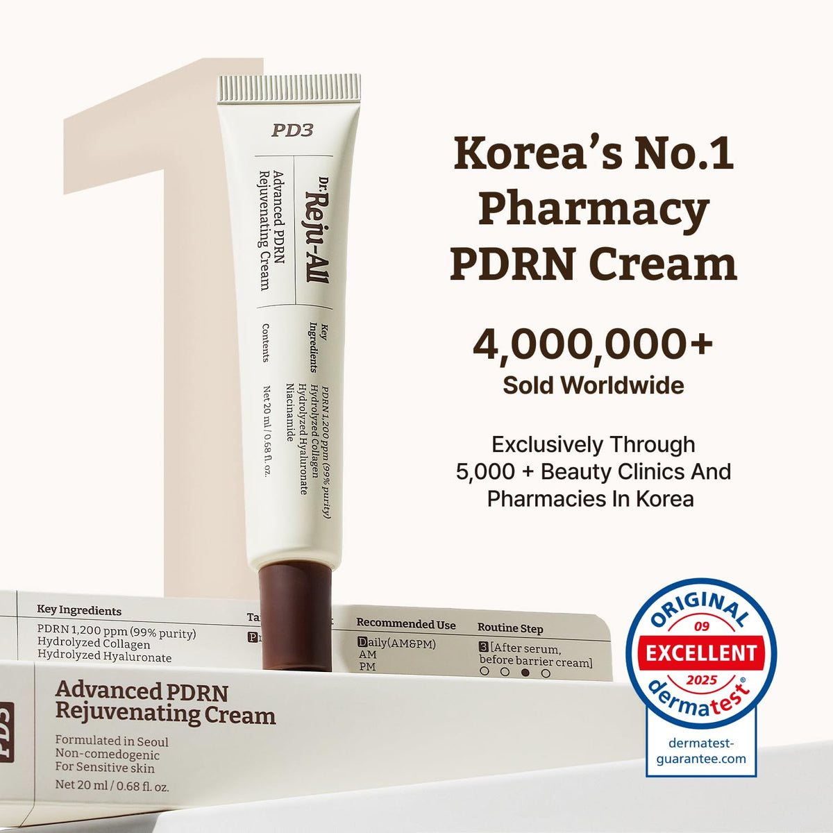 Dr.Reju-All Advanced PDRN Rejuvenating Cream texture close-up
