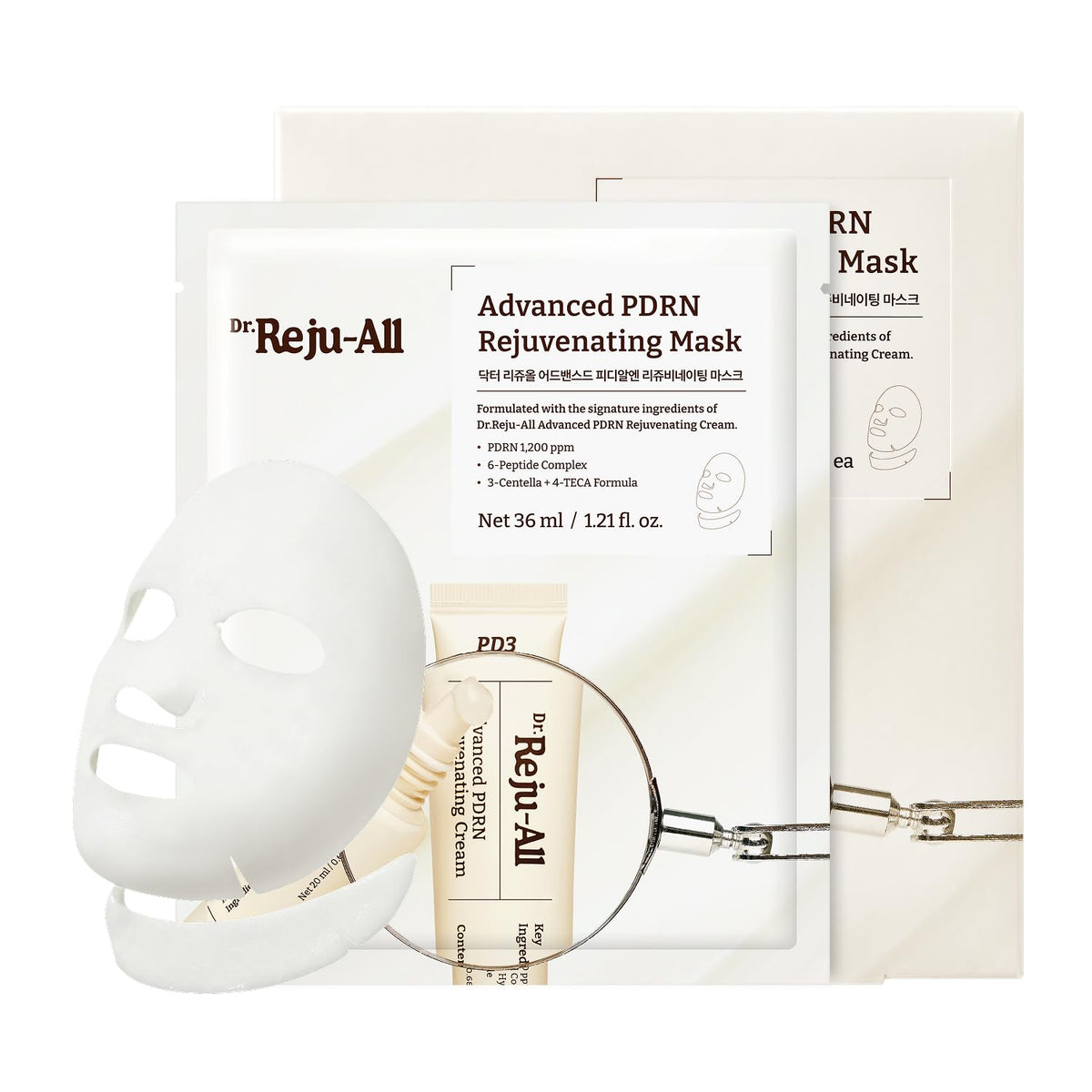 Dr.Reju-All Advanced PDRN Rejuvenating Mask front packaging view