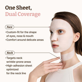 Dr.Reju-All Advanced PDRN Rejuvenating Mask in use