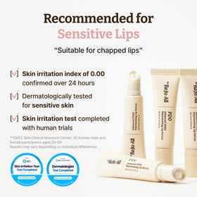 Dr.Reju-All lip serum with hibiscus flowers
