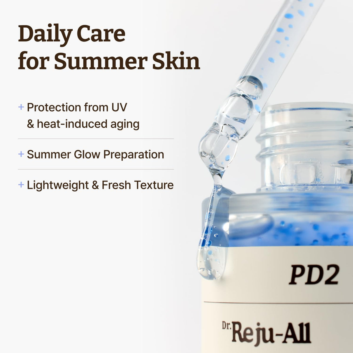 Dr.Reju-All serum application on skin