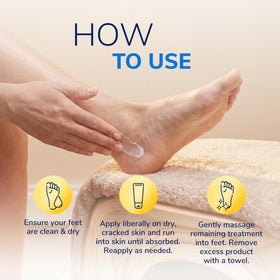 Dr. Scholl's foot cream with Epsom salt and essential oils