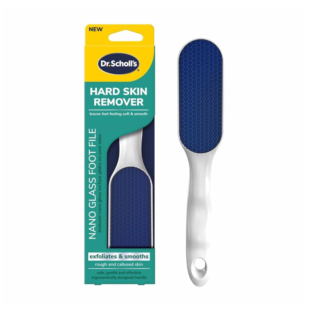 Dr. Scholl's Hard Skin Remover Nano Glass Foot File front view