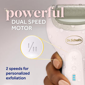 Dr. Scholl's Pedi Perfect Electric Foot File with contoured roller head