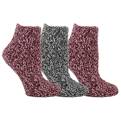 Dr. Scholl's Soothing Spa Socks in black and gray front view