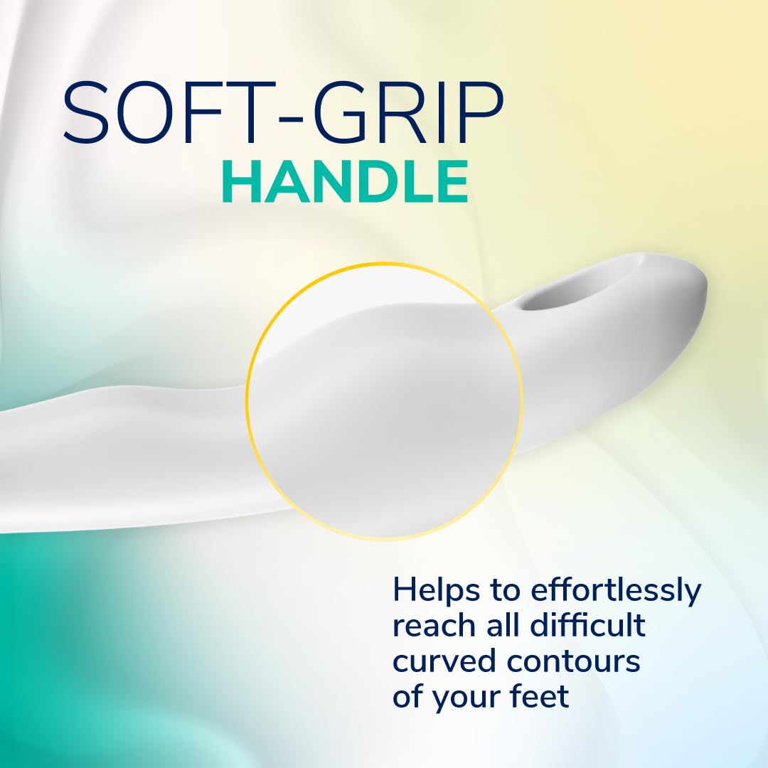 Dr. Scholl's waterproof and rustproof foot exfoliator