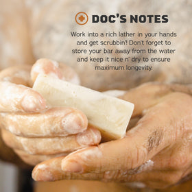 Dr. Squatch Birchwood Breeze soap bar with natural ingredients