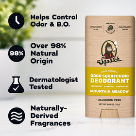 Dr. Squatch deodorant in Lumberjack Lodge scent