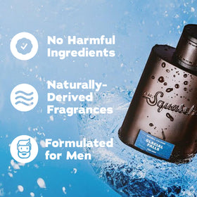 Dr. Squatch Glacial Falls Cologne in lifestyle setting