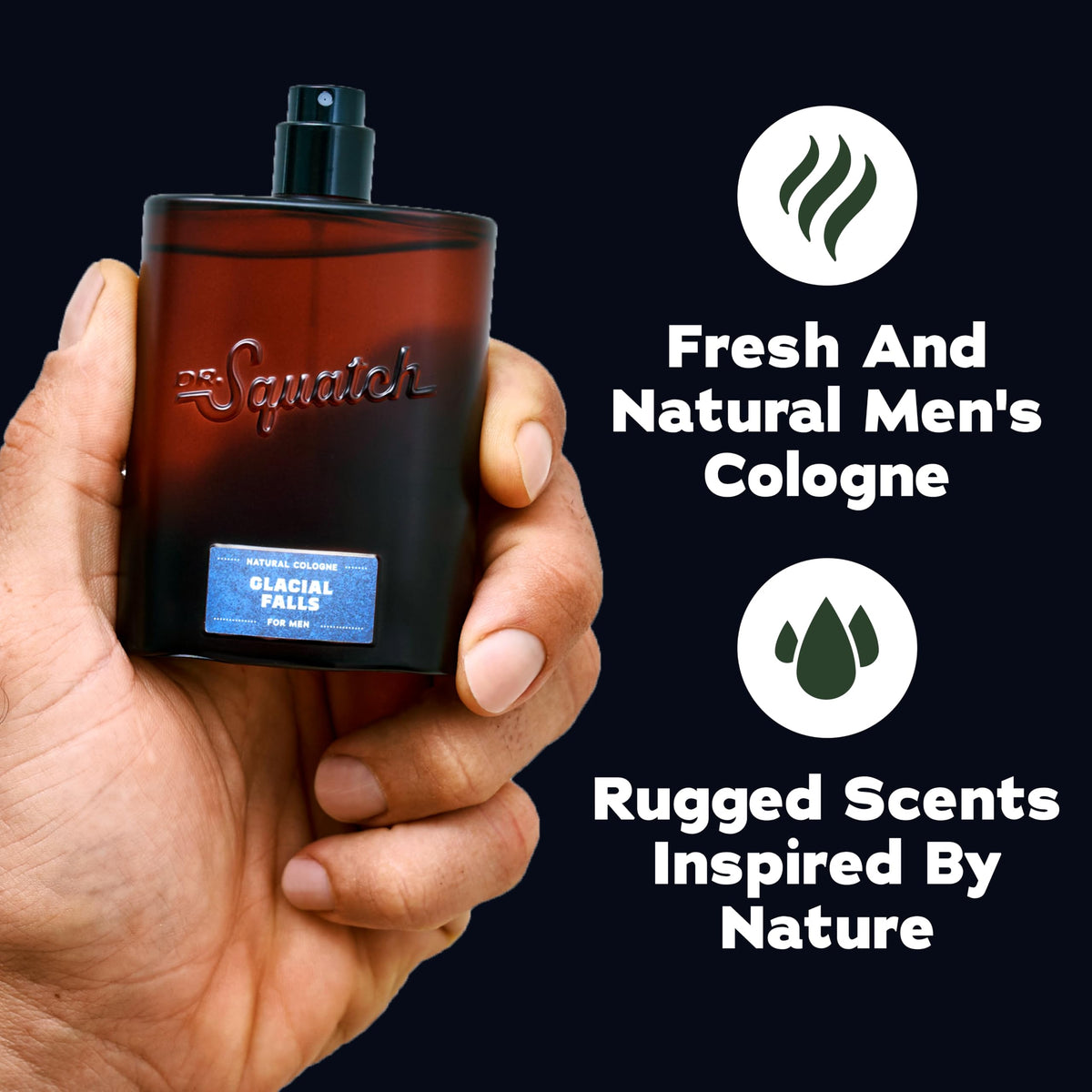 Dr. Squatch Glacial Falls Cologne side view
