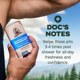 Dr. Squatch Invisible Glide Deodorant 2-Pack side view