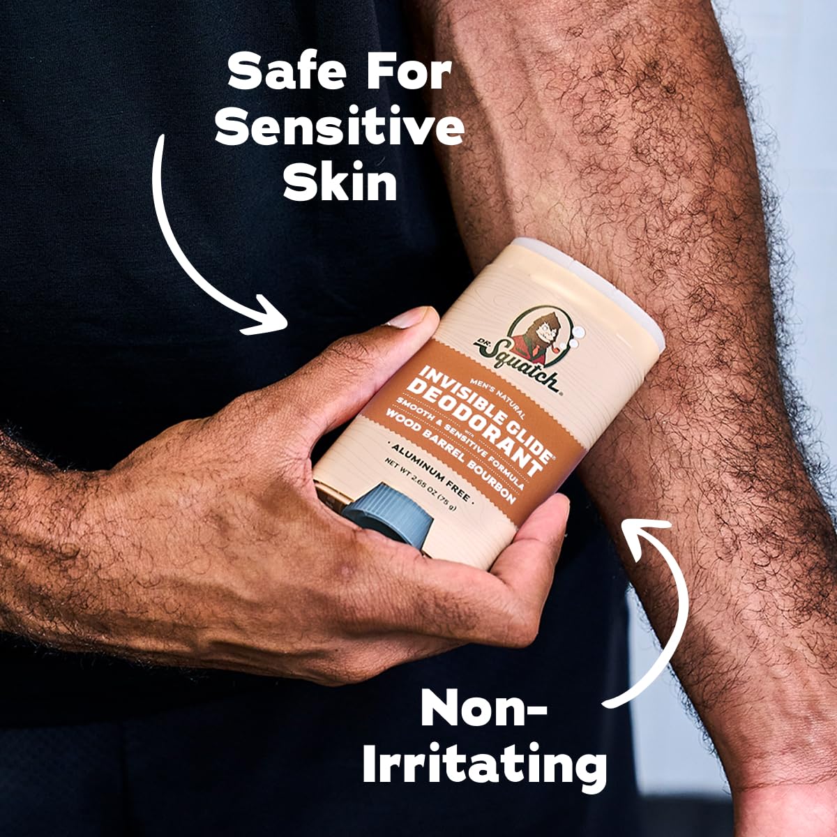 Dr. Squatch Invisible Glide Deodorant back view