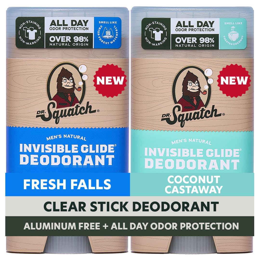 Dr. Squatch Invisible Glide Deodorant front view