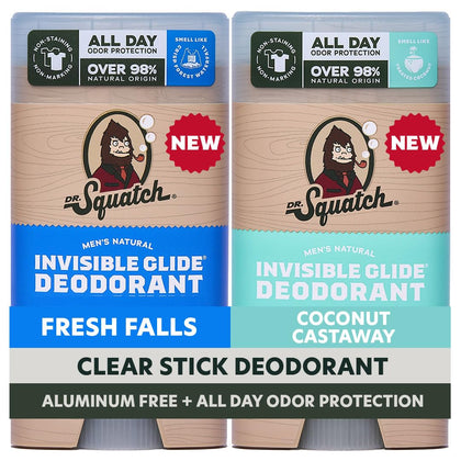 Dr. Squatch Invisible Glide Deodorant front view