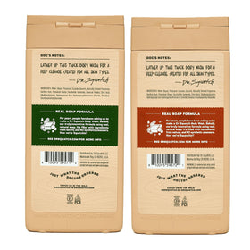 Dr. Squatch Men's Body Wash 2-Pack Pine Tar and Wood Barrel Bourbon packaging