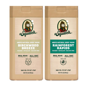 Dr. Squatch Men's Body Wash Birchwood Breeze front view