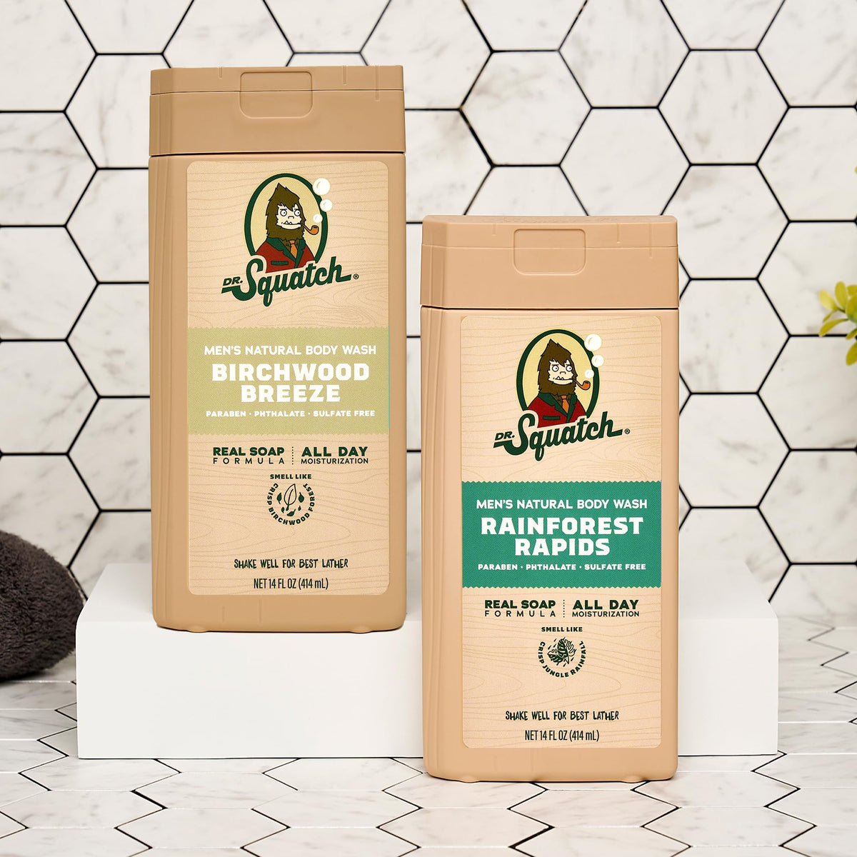 Dr. Squatch Men's Body Wash ingredients list