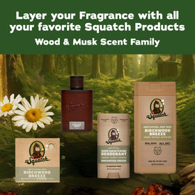 Dr. Squatch Midnight Birch Cologne bottle close-up