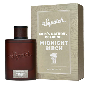 Dr. Squatch Midnight Birch Cologne front view 1.7 fl oz