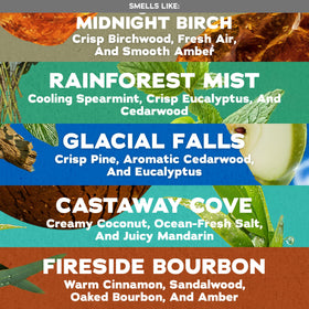 Dr. Squatch Mini Cologne Midnight Birch bottle