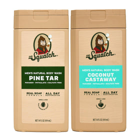 Dr. Squatch Natural Men's Body Wash Pine Tar front view