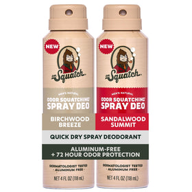 Dr. Squatch Natural Men’s Deodorant 2-Pack front view
