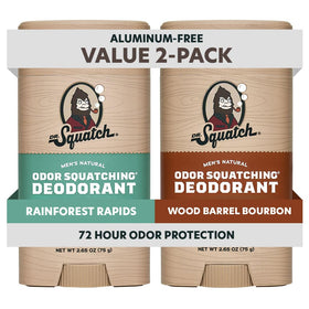 Dr. Squatch Natural Men’s Deodorant 2-Pack front view