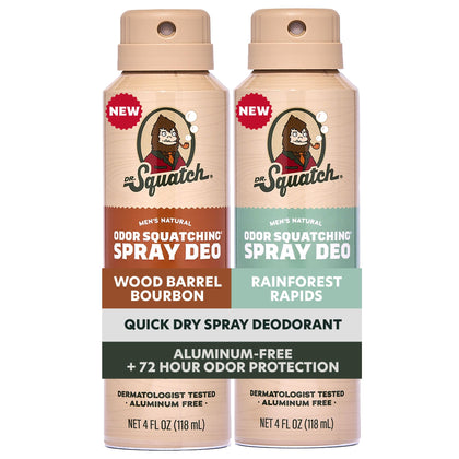 Dr. Squatch Natural Men's Deodorant 2-Pack front view