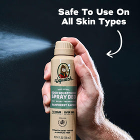 Dr. Squatch Natural Men's Deodorant ingredients list