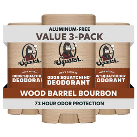 Dr. Squatch Natural Men’s Deodorant Wood Barrel Bourbon front view