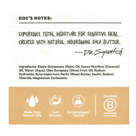Dr. Squatch Total Moisture Men's Bar Soap close-up