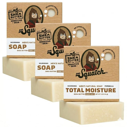 Dr. Squatch Total Moisture Men's Bar Soap front view