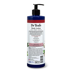 Dr Teal's Body Lotion Shea Butter Almond 18 fl oz with essential oils