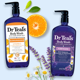 Dr Teal's Body Wash Sleep Blend close-up