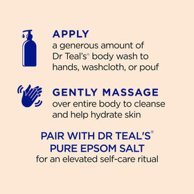 Dr Teal's Body Wash with Vitamin C and Citrus Essential Oils