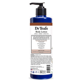Dr Teal's Coconut Oil Body Lotion 3-pack display