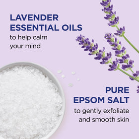 Dr Teal's Epsom Salt Body Scrub 16 oz lavender packaging