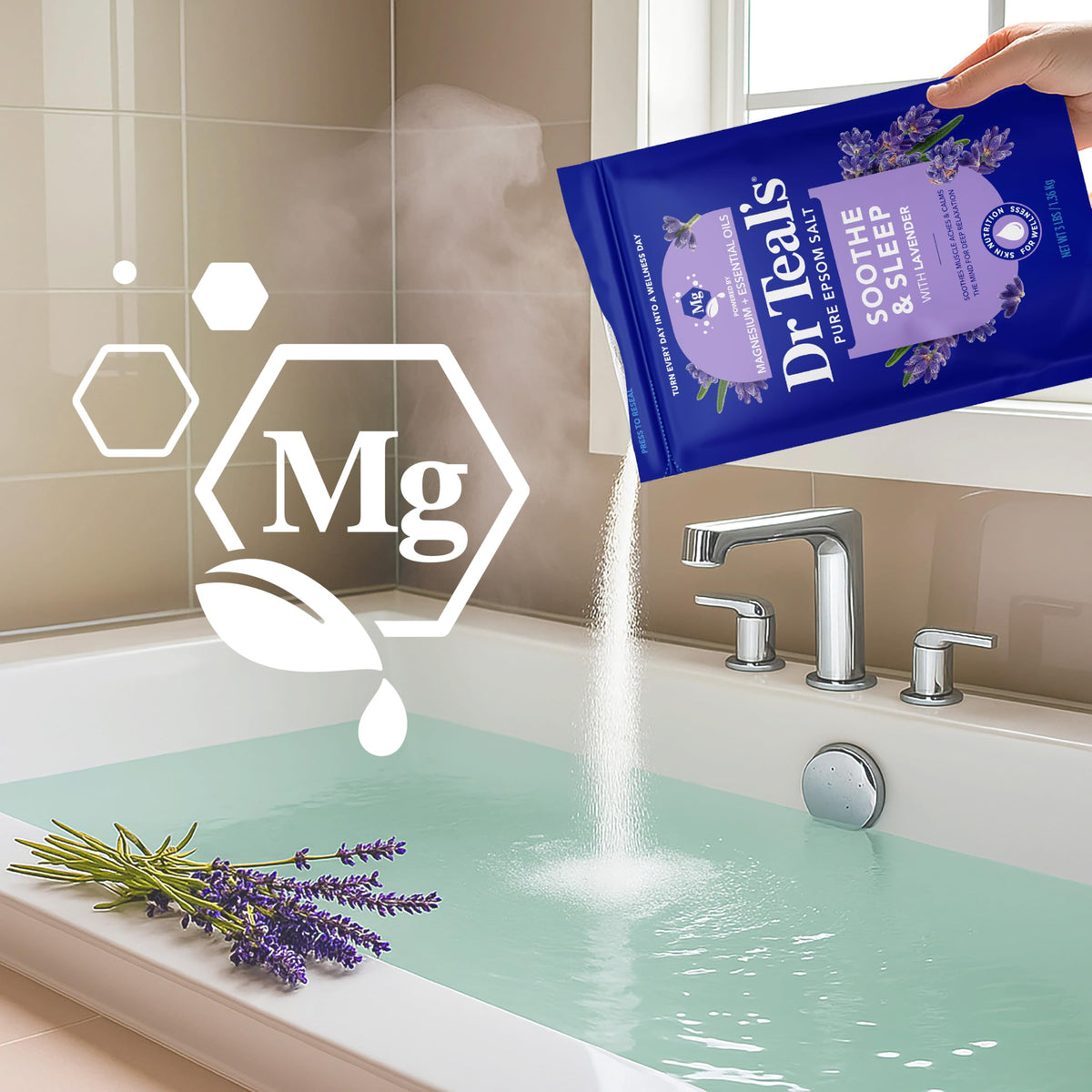 Dr Teal's Epsom Salt ingredients list