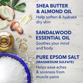 Dr Teal's Epsom Salt Magnesium Soak ingredients list