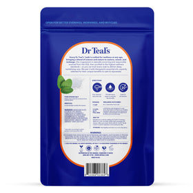 Dr Teal's Epsom Salt Magnesium Soak packaging side view