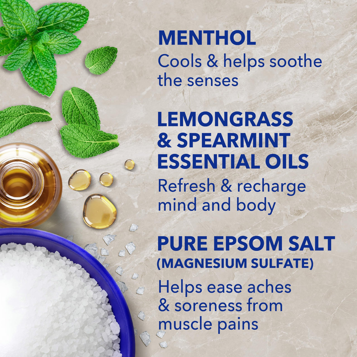 Dr Teal's Epsom Salt Magnesium Soak with eucalyptus oil